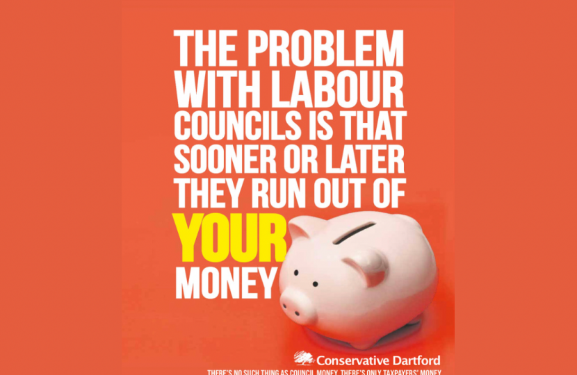 The problem with Labour Councils is that they run out of your money.